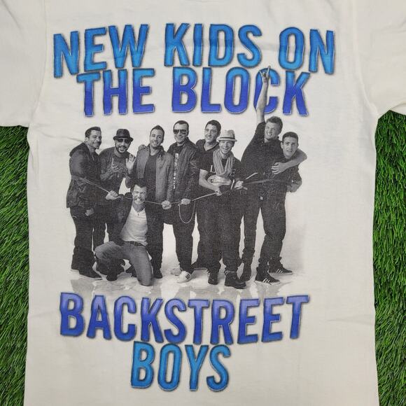 Backstreet-Boys Shirt XS/S 17x25 New-Kids-On-the-Block Tour - Picture 8 of 15